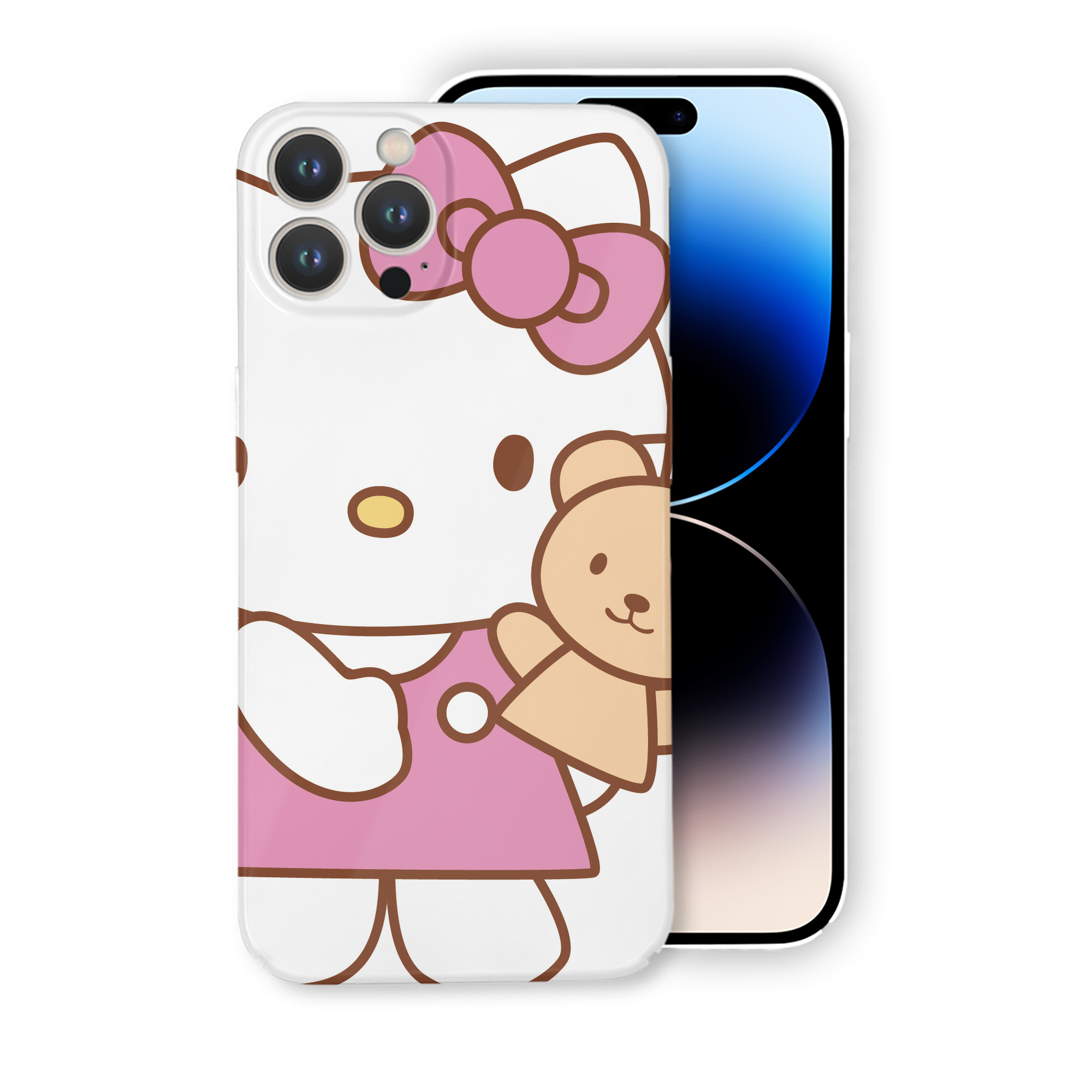 （画像用） Hello Kitty ハローキティ 【iPhone 14シリーズ対応】ハードケース